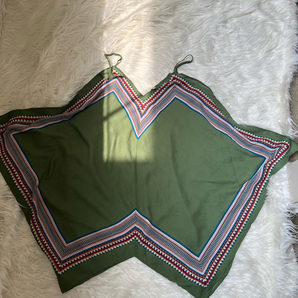 Lily white Women Green Casual Dress M